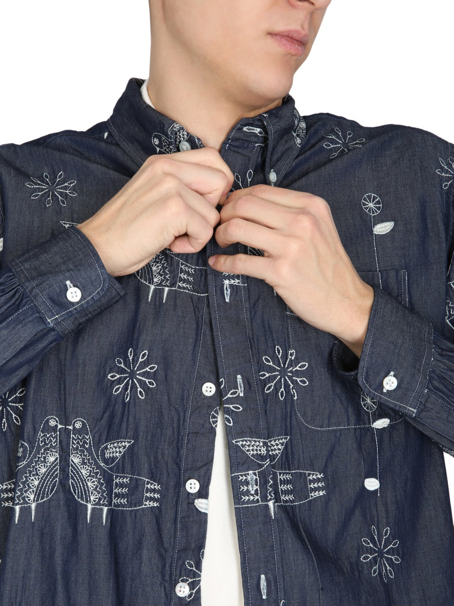 Engineered Garments Shirts - Blue | Wanan Luxury