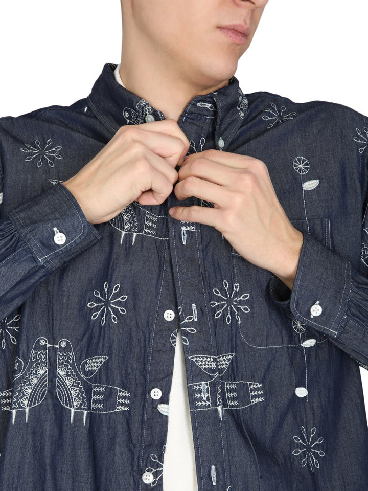 Engineered Garments Shirts - Blue | Wanan Luxury