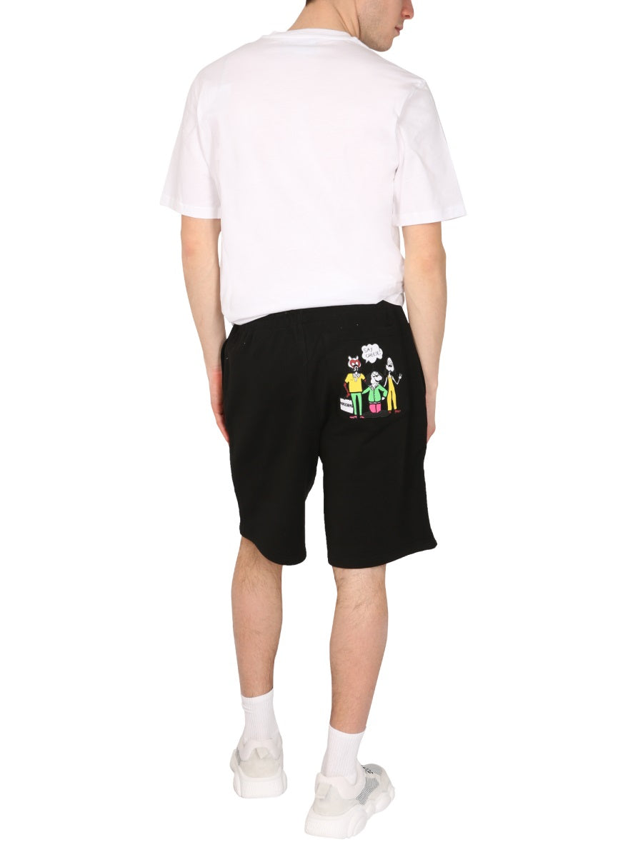 Moschino Shorts - Black | Wanan Luxury