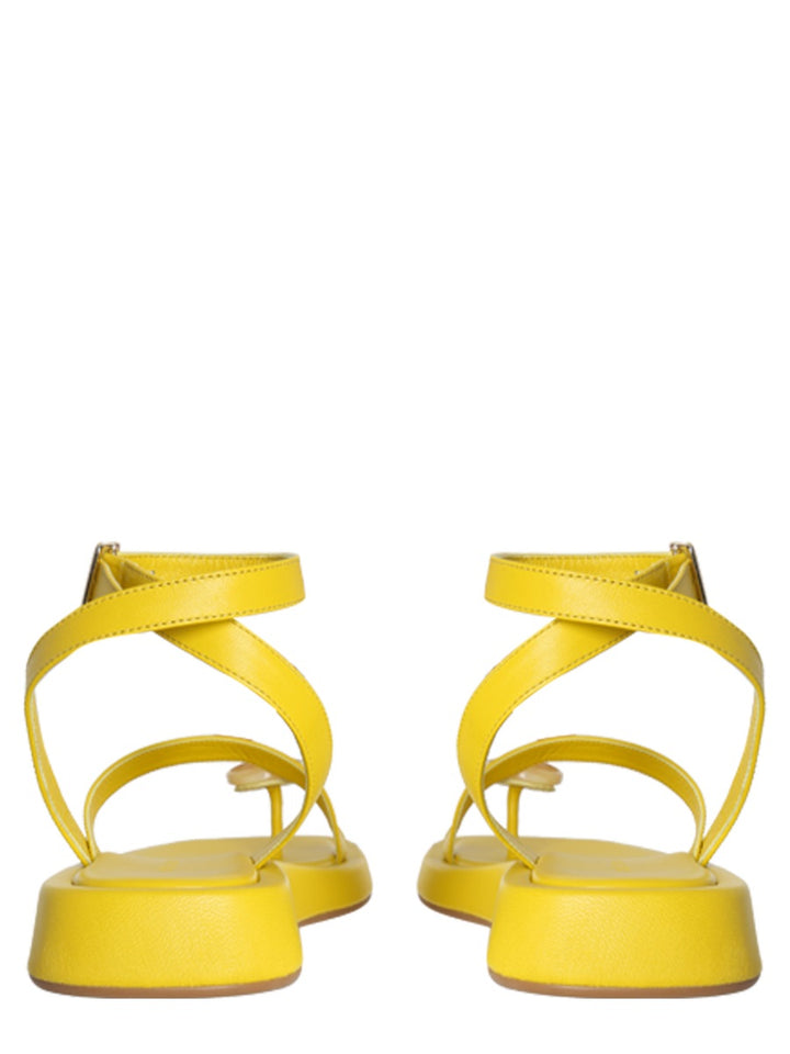 Gia Borghini Sandals - Yellow | 5ffdc3984f184bde663989cbc8b3a326ac824ab4