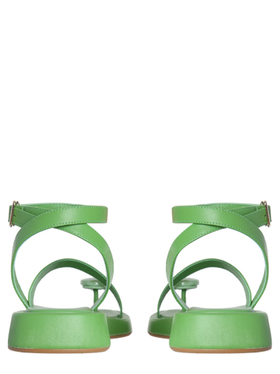 Gia Borghini Sandals - Green | fdb03002d815f060db9e42db9e65c862e0ae5b18