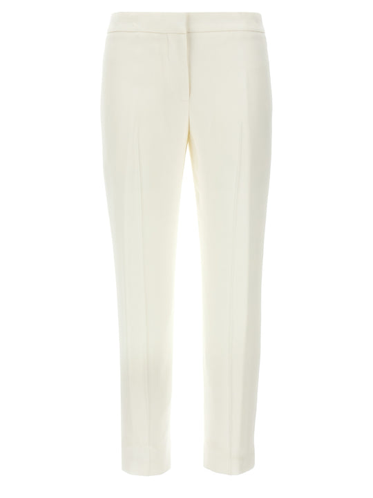 Crepe Pants White