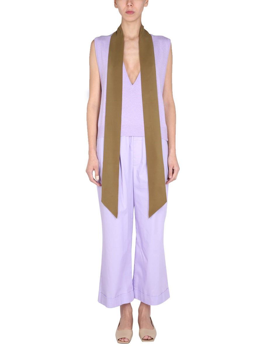 Jejia Gilet - Lilac | Wanan Luxury