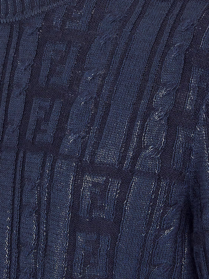 Fendi Sweaters - Blue and green | 3ffb38b8c5098c5f64d280d65d2dd8c3e6c850f7