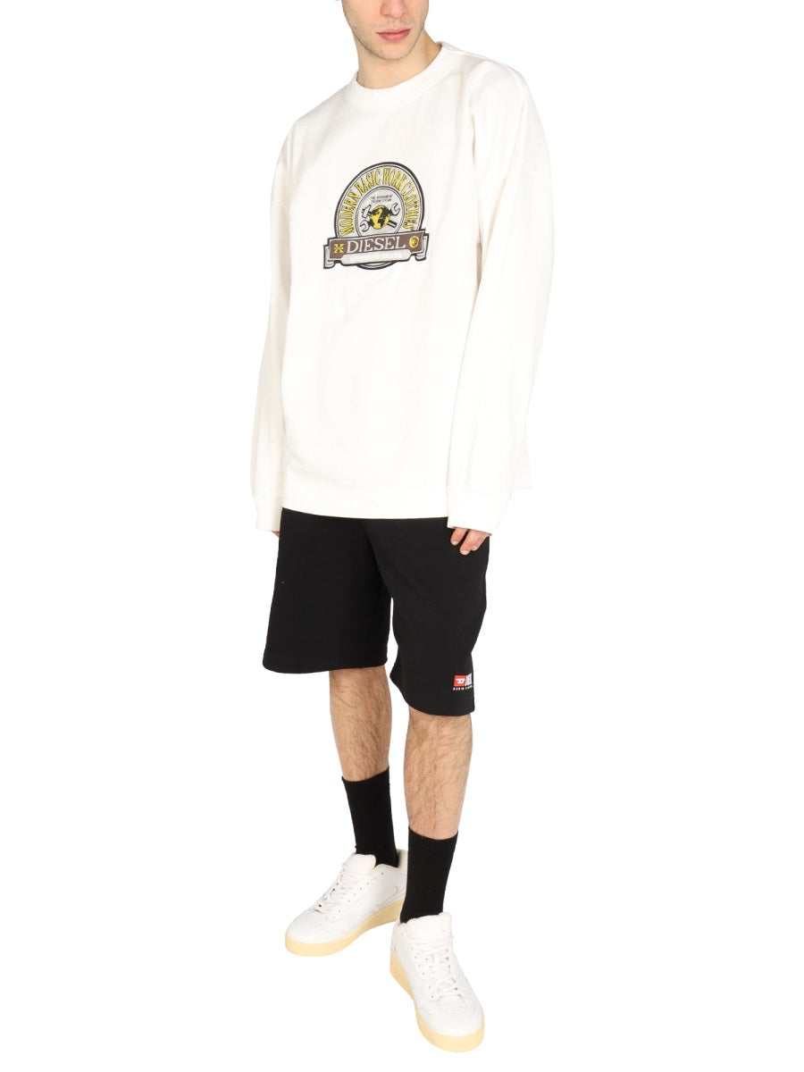 Diesel Sweatshirts - White | Wanan Luxury
