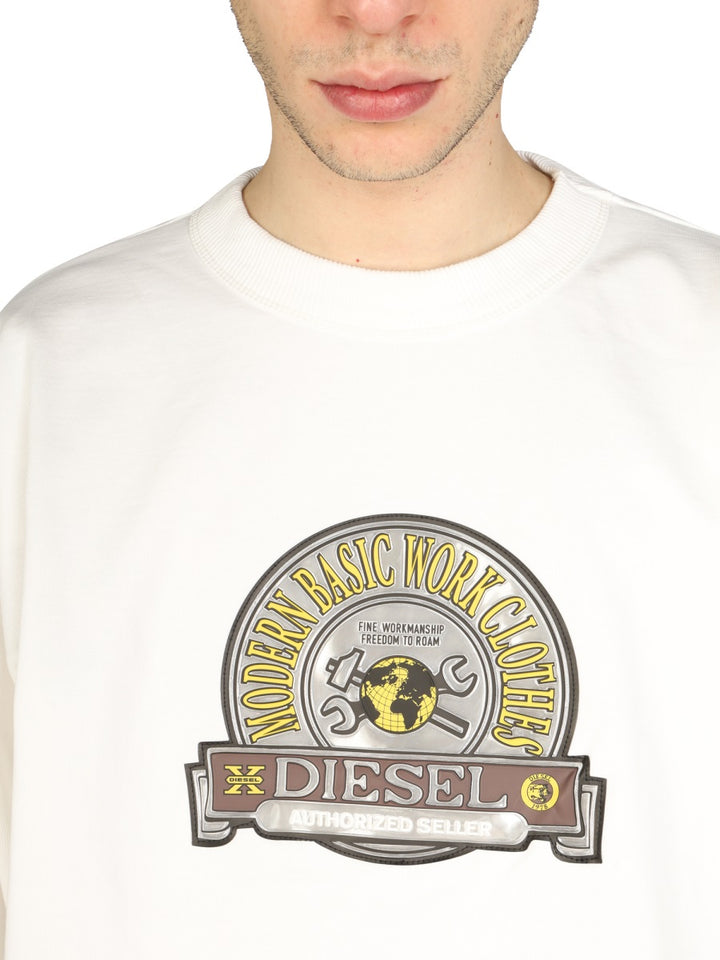 Diesel Sweatshirts - White | Wanan Luxury