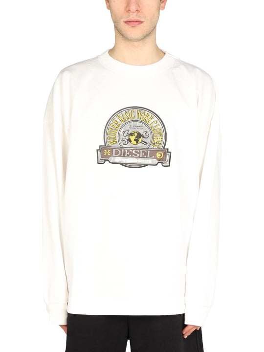Logo Patch Sweatshirt