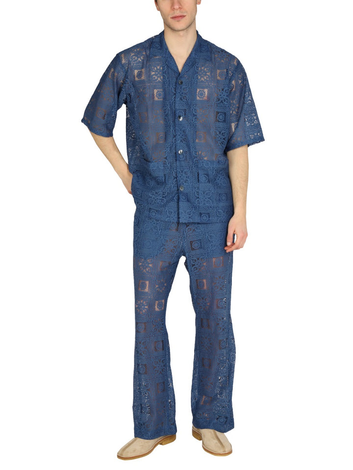 Needles Pants - Blue | Wanan Luxury