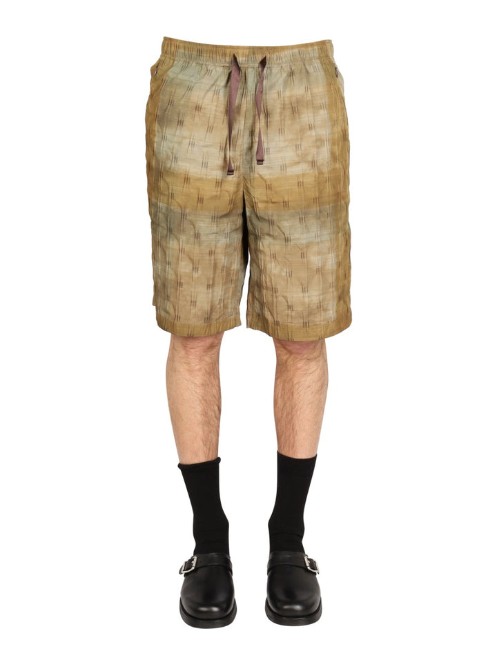 Needles Shorts - Green | Wanan Luxury