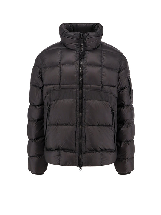 Padded Jacket With Iconic Detail On The Left Sleeve