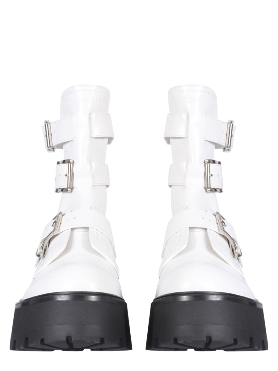 Alexander Mcqueen Boots - White | d0e4c3482e0e5db323da3370f8126454ec601006