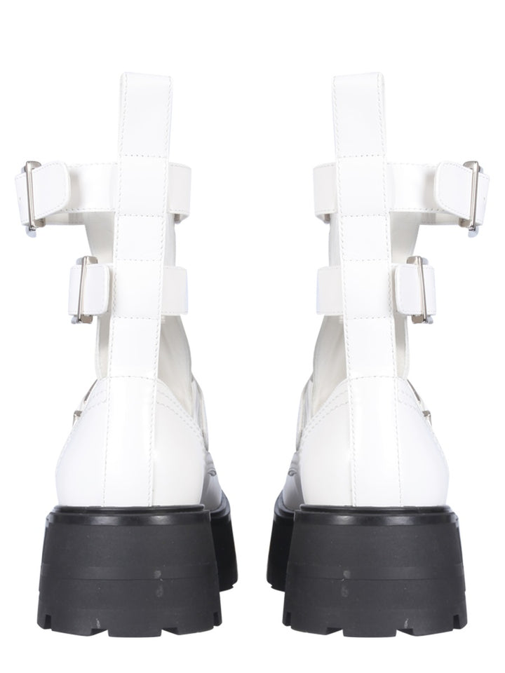 Alexander Mcqueen Boots - White | b633f02c4741b9803b22c51823fc224685e46aab