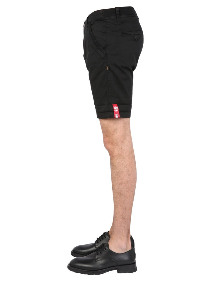 Alpha Industries Shorts - Black | Wanan Luxury