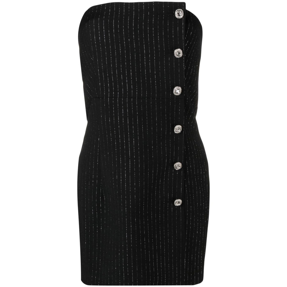 Alessandra Rich Dresses - Black, Silver | 48eb15451c0efd4c35f4bcaa2b96cc8a3ca63df6