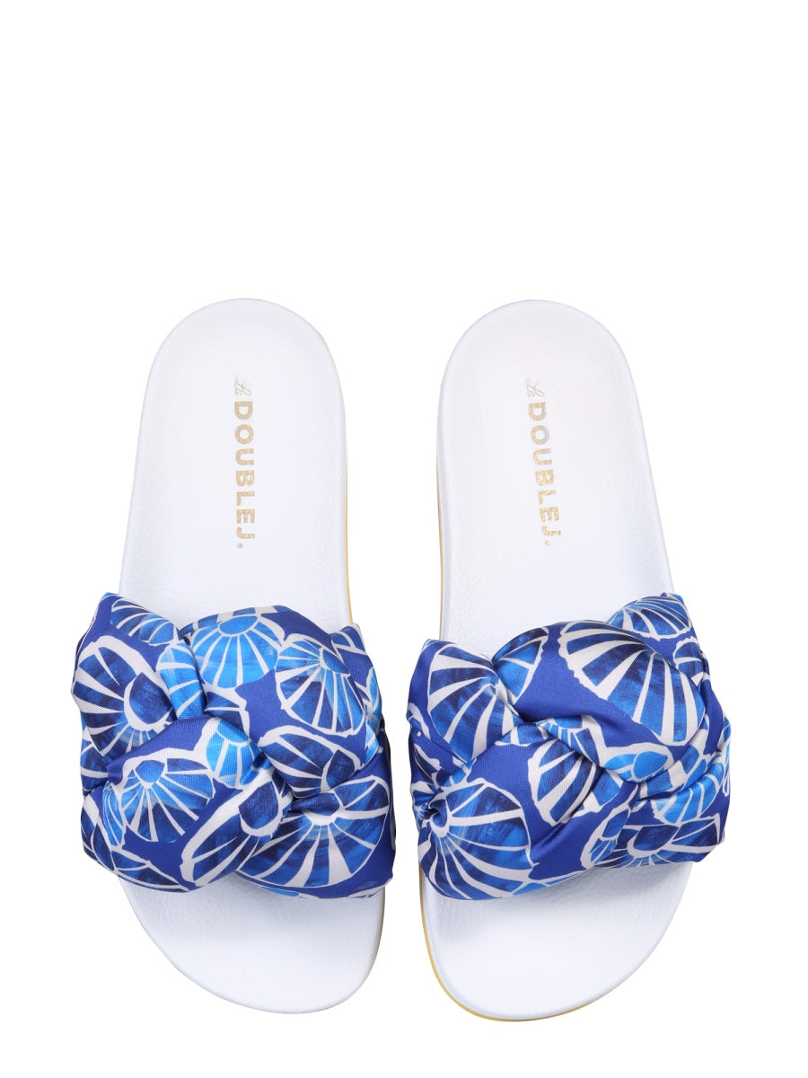La Double J Sandals - Blue | 72251ac4a359768544e8c7c6caa56f5215f5c359