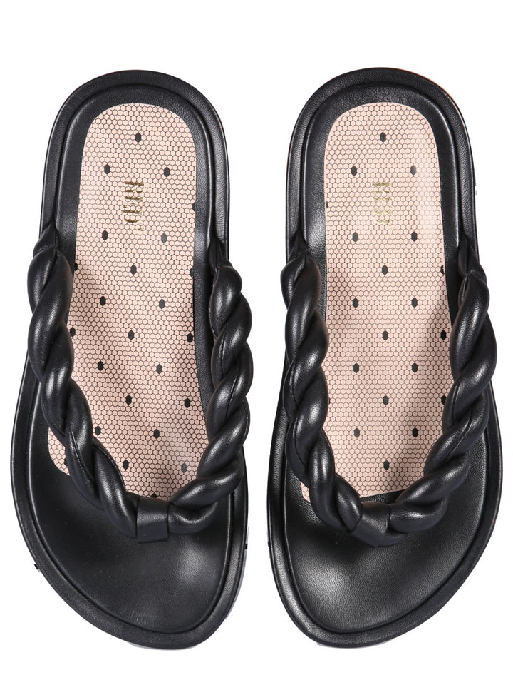 Red Valentino Sandals - Black | 7dc8592198727a79f4ae7b91f2f9763c047ae3f3