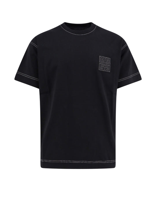 Cotton T-Shirt With 4g Patch