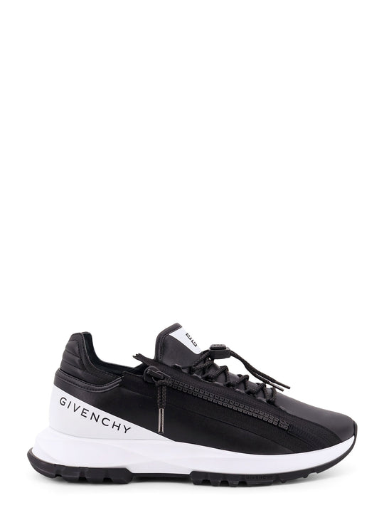 Spectre Runner Leather Sneakers With 4g Side Zip Detail