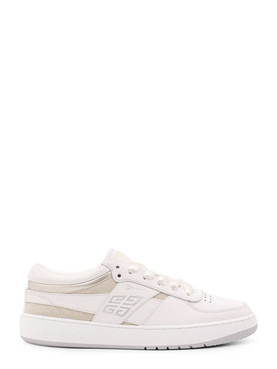 G Move Leather And Suede Sneakers With 4g Detail