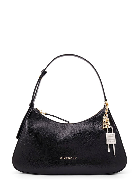 Lucky Lock Patent Leather Shoulder Bag
