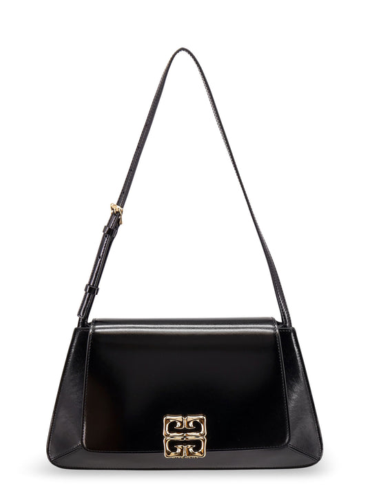 4g Leather Shoulder Bag With 4g Liquid Buckle