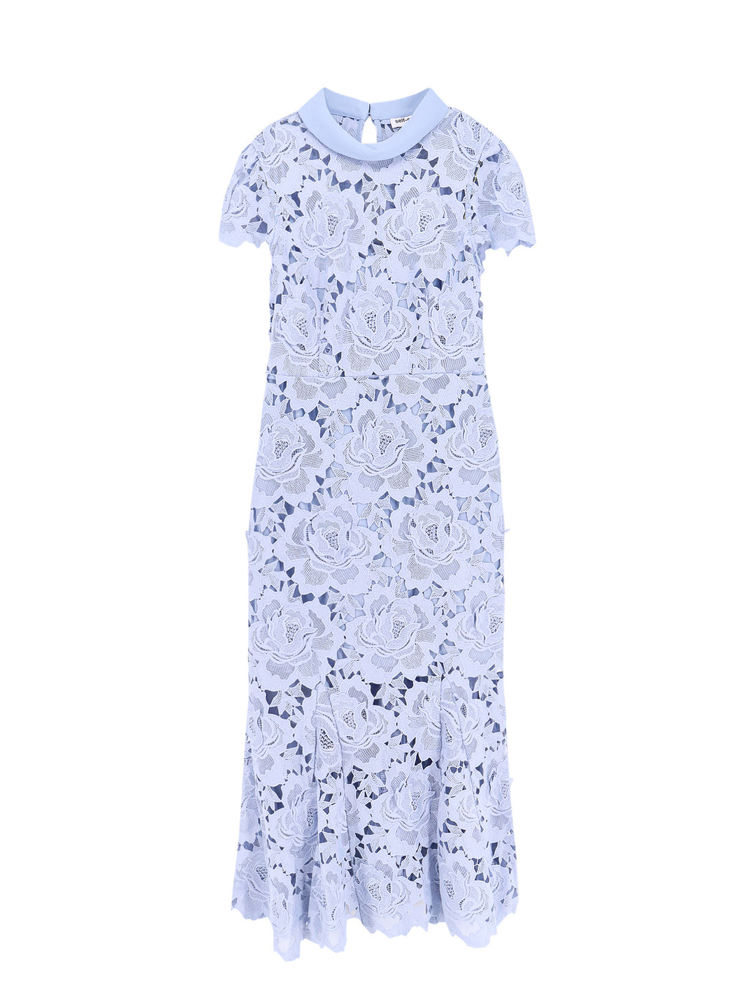 Self Portrait Dresses - Blue and green | 04663f21b0f352d2db2430b5b241285a0e8ff522