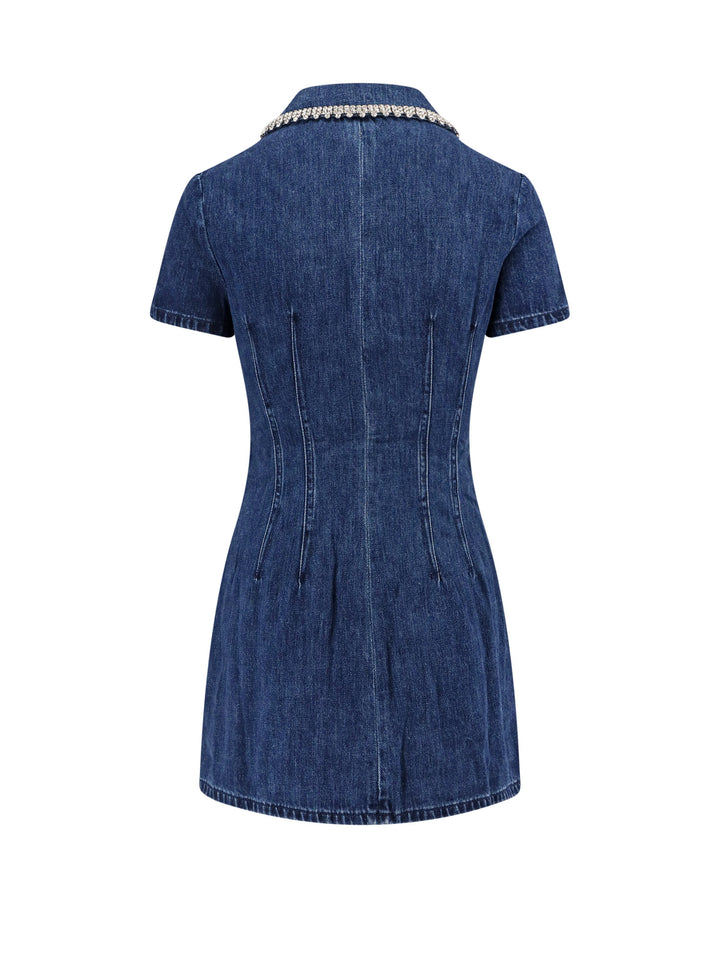 Self Portrait Dresses - Blue and green | 66a45479c57320c70687876536af2ce6012a39eb