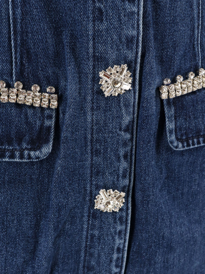 Self Portrait Dresses - Blue and green | 75d479134825a1480f050e54a08b715bbafa7dee