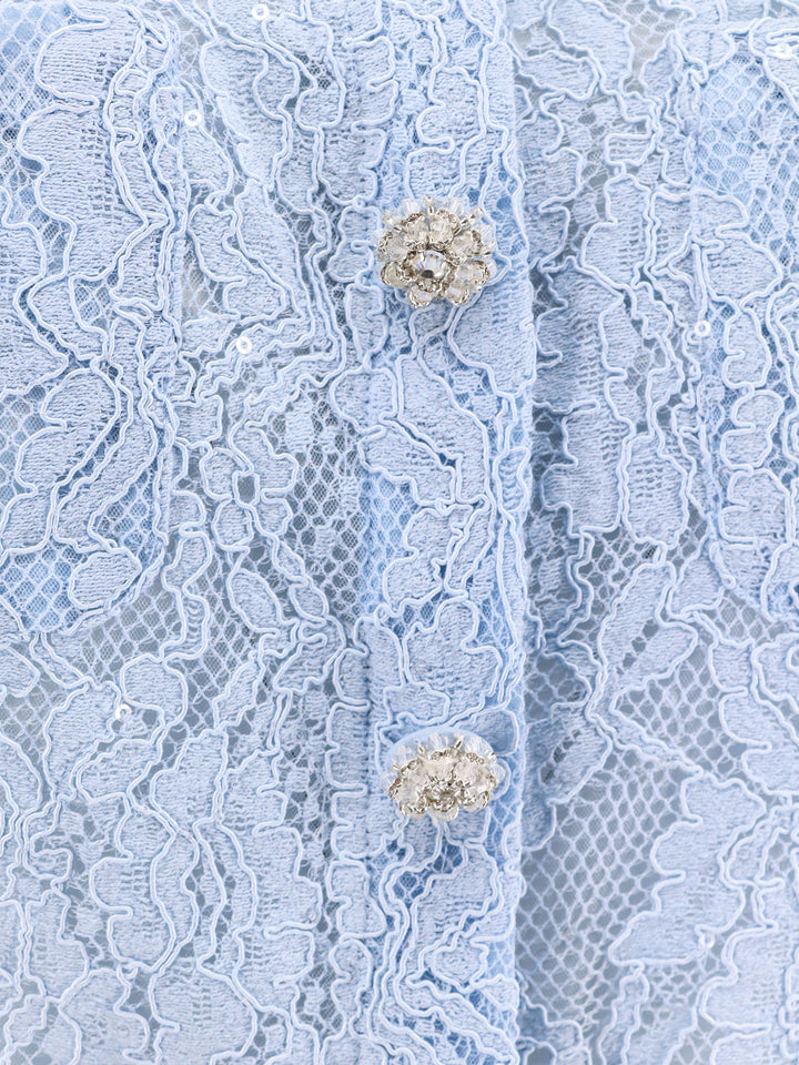 Self Portrait T-shirts and Polos - Blue and green | 8b4638255b38bfbb3c337e8325a875f7cdac94ac