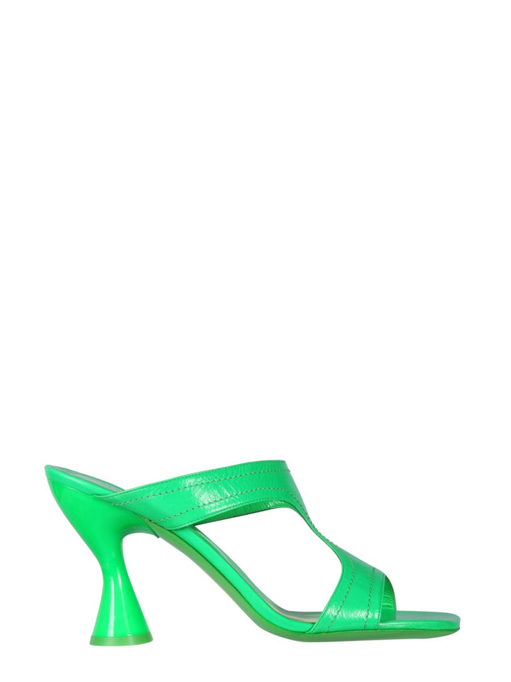 By Far Sandals - Green | Wanan Luxury