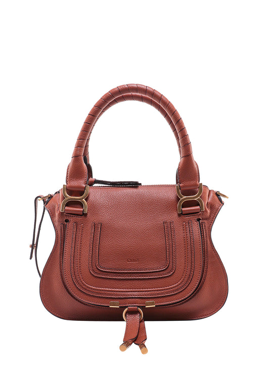 Marcie Small Leather Handbag With Removable Shoulder Strap