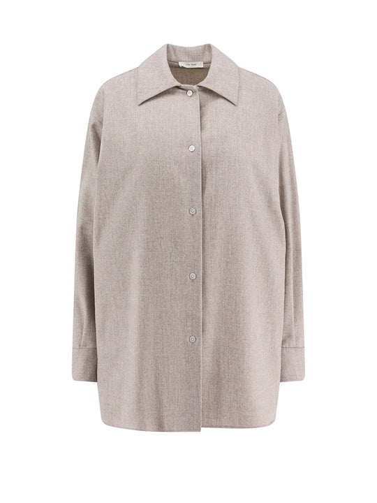 Komako Wool And Cashmere Long Shirt
