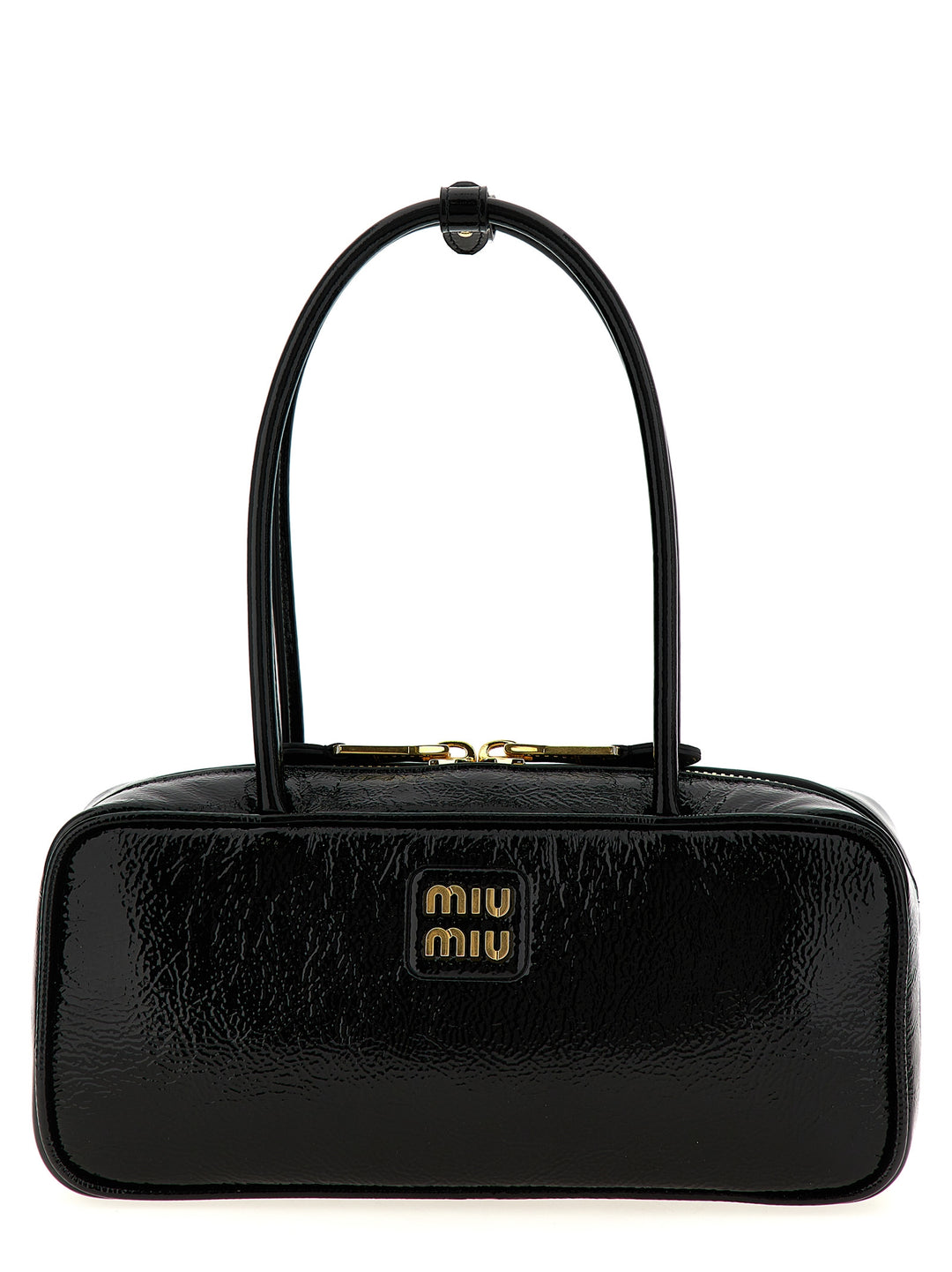 Miu Miu Trunk Hand Bag Hand Bags - Black | 6e9e2557ea894596dbd437afa1f8fbe1cc18a392
