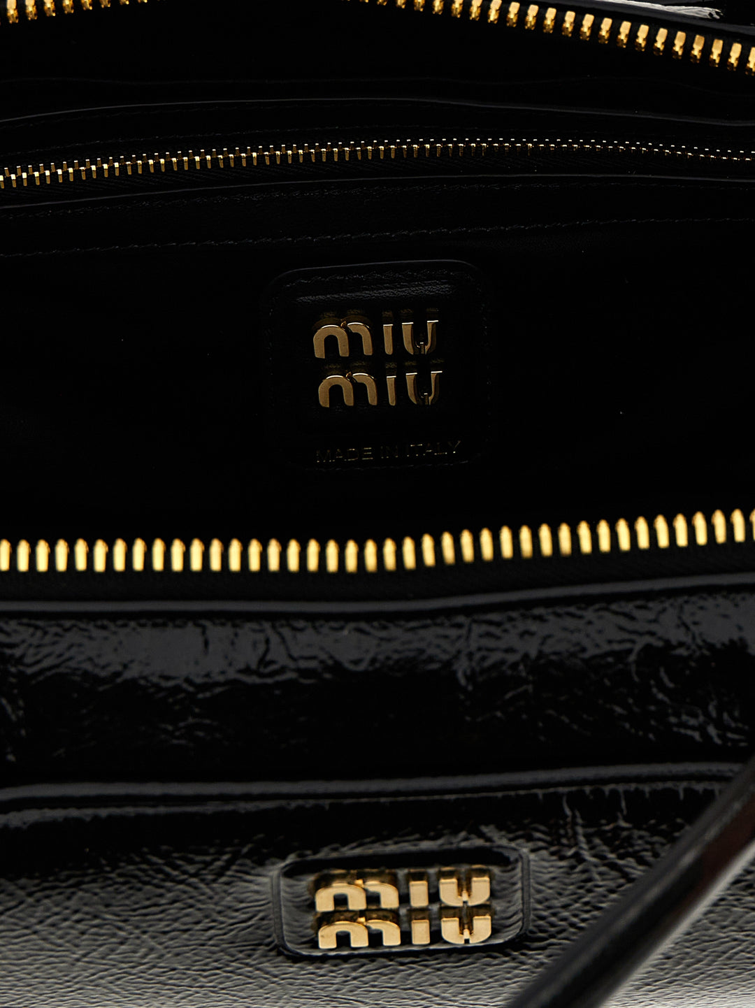 Miu Miu Trunk Hand Bag Hand Bags - Black | 479d4ec5e983b8f8fb21b0d4044e72fb926ae6bc