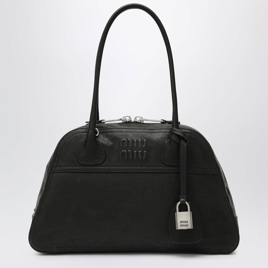Vivant Nappa Leather Bag In Black