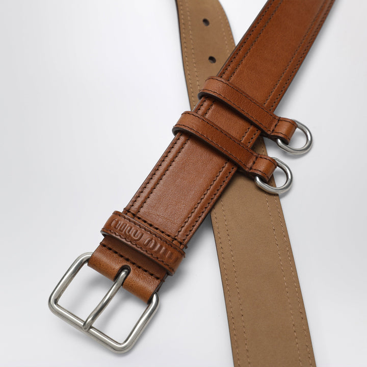 Miu Miu Belts - Brown | 474edc9280c324201cfe3977c69ed8e8908426f4