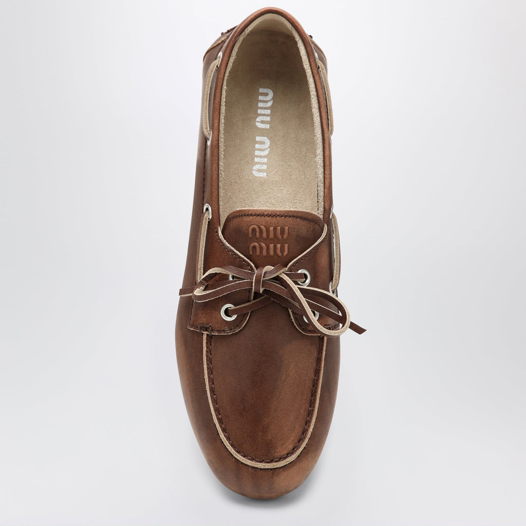 Miu Miu Apparel & Accessories - Brown | 0bcd00e2c627f5ae0881d7a574df4b71f48802b1