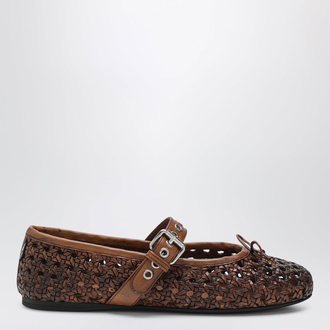 Miu Miu Shoes - Brown | 011e3c353630b20a1d01f05a2701adf1cc69e0e0