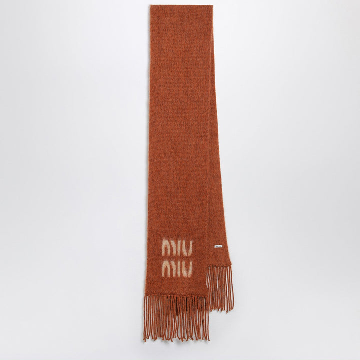 Miu Miu Scarves & Shawls - Brown | 1abb8142fab86287f45577d85a1bb5f7284d3d2a