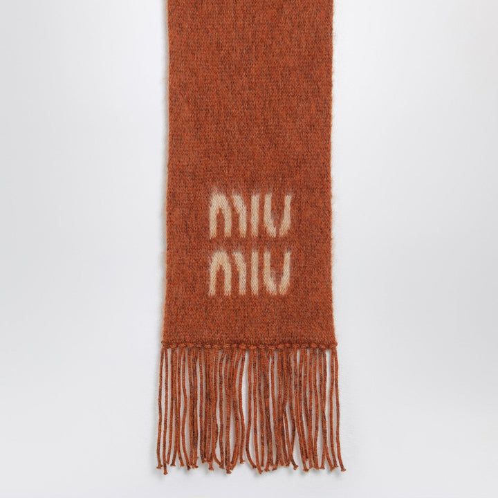 Miu Miu Scarves & Shawls - Brown | e294f7e99a3c44b495489b8850bbe564e95bdf2a