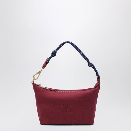 Cherry/Baltic Gabardine Pouch