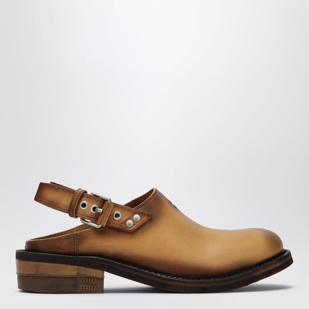 Miu Miu Shoes - Brown | d92e94f9fd13b3a5786f6dcc4b4df6e6a7120db4