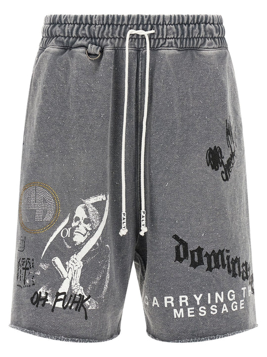 Carrying The Message Bermuda And Short Gray