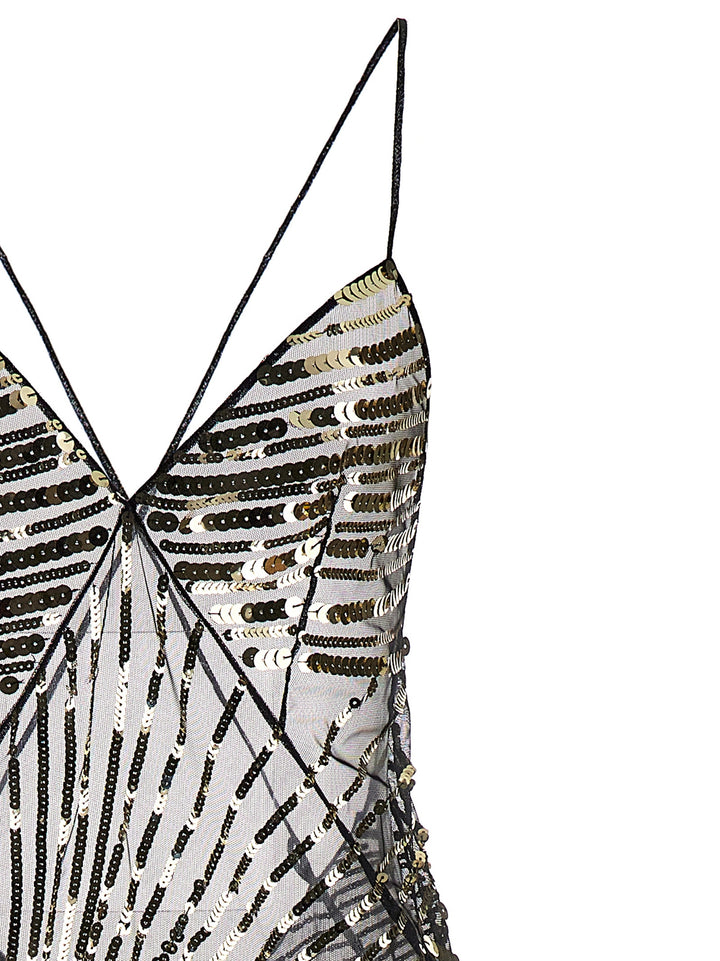 Emilio Pucci Semi-Transparent Long Dress Dresses - Black | a435d8f01e249e42b4ea7aa6bd9f8d48d31ff99f