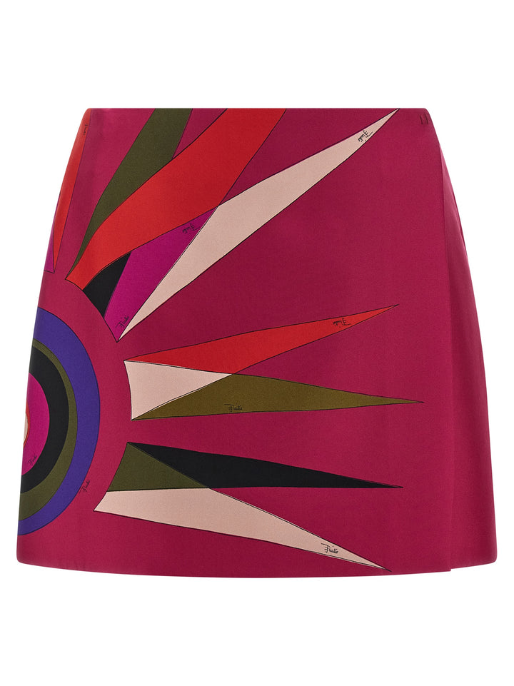 Emilio Pucci Silk Skirt Skirts - Fuchsia | 598147ab8f2d14acd5edcd8cb8e839c80c695094