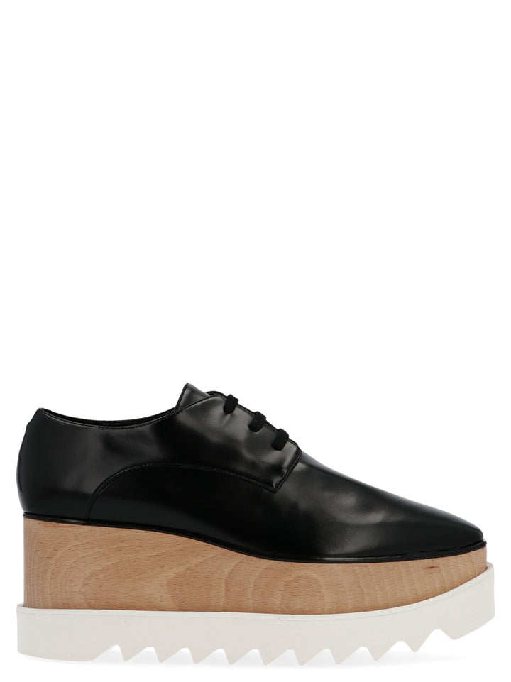 Stella Mccartney Elyse Wedges - Black | 48e6b01901b8c373b140a81aec8a8e2454036c59