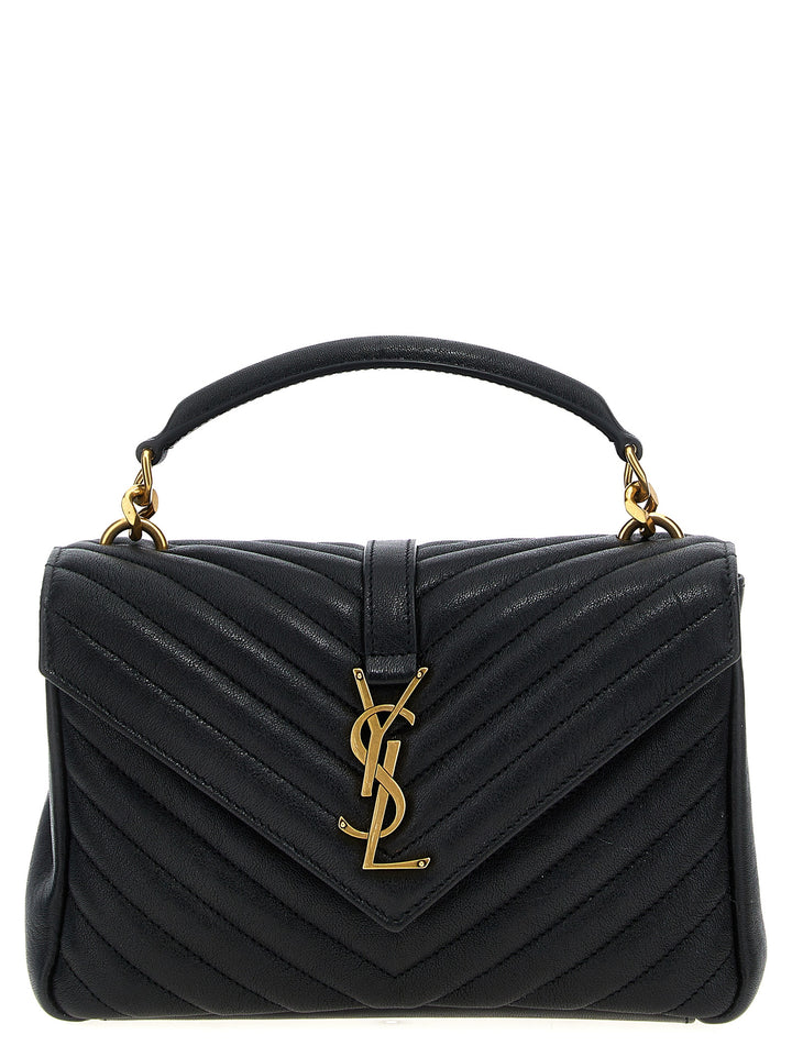 Saint Laurent College Crossbody Bags - Black | 3664b6438d9e129df082374c5f9c407a8daa0807