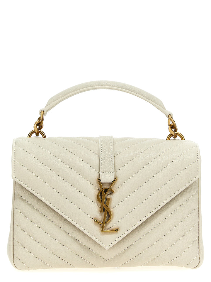 Saint Laurent College Crossbody Bags - White | 53e996800d551a7e0670747168982d1b4c4c778d