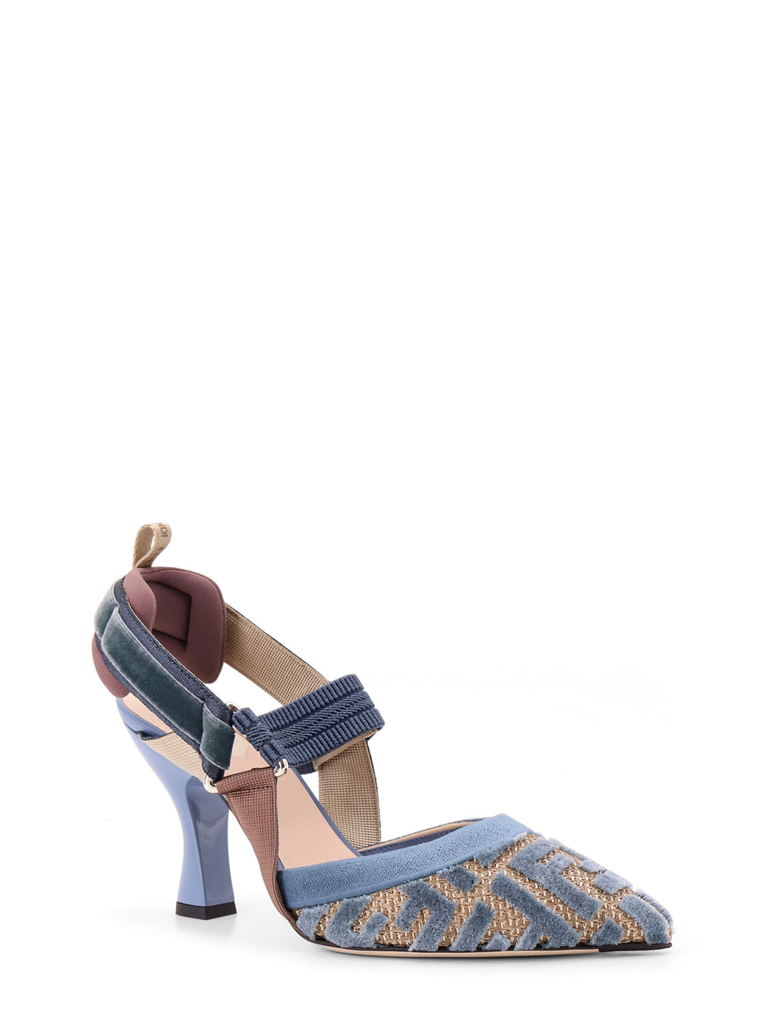 Fendi With Heel - Blue and green | 9bb6eb6164e714560ece4bad17d6759025bd2442