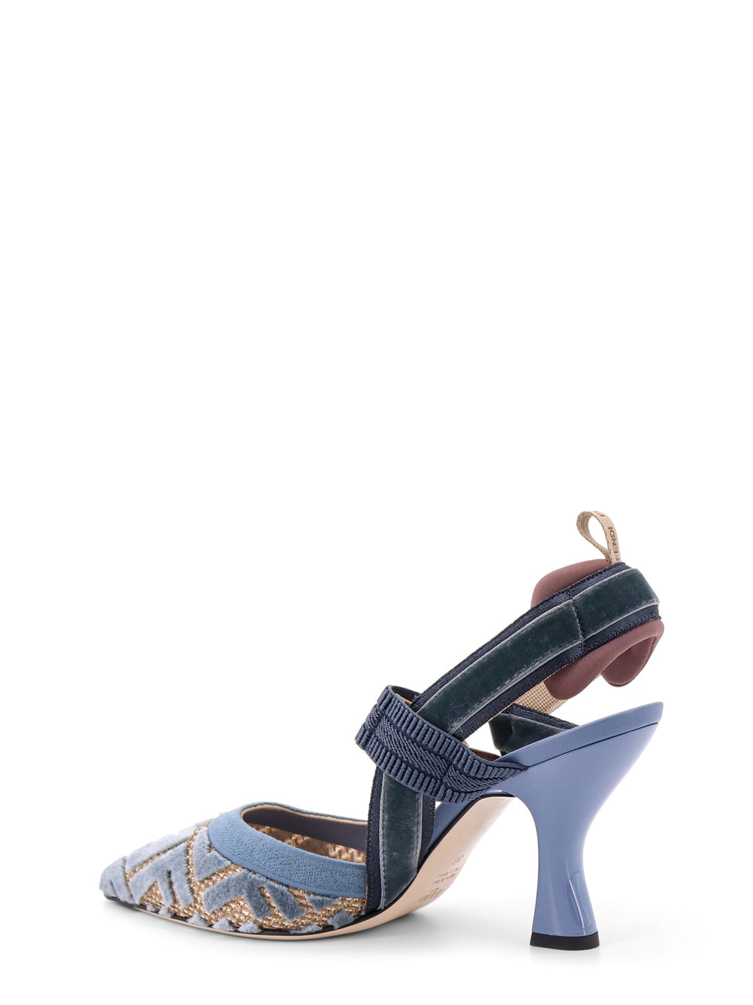 Fendi With Heel - Blue and green | 45a3325f4d5c061f2c19bc3ad51ab76450d09870